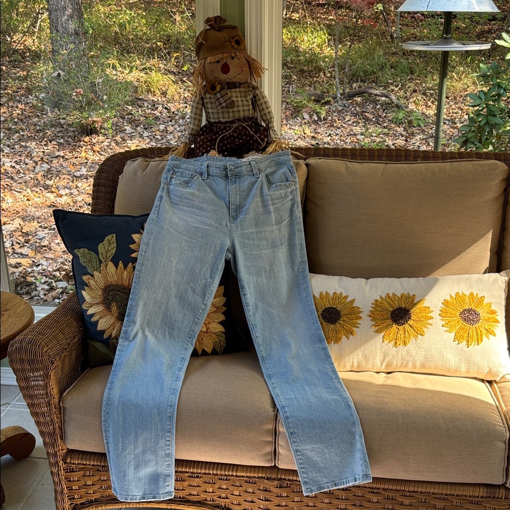 AG Adriano Goldschmied Sky Blue Denim Jeans